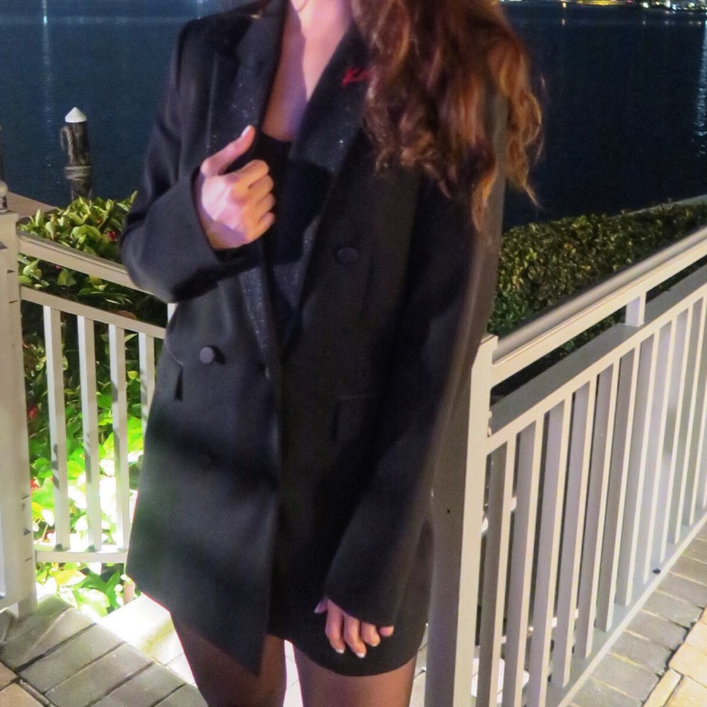 Exclusive Kaia Gerber Black Blazer Dress. Worn 1x!